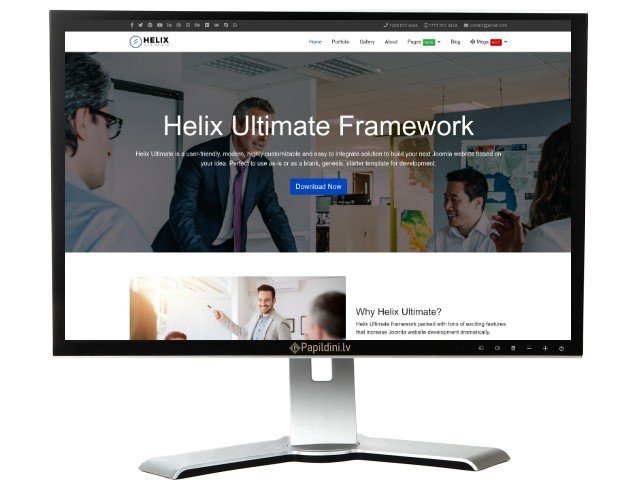 Разработка веб сайта для бизнеса, дизайн № 50